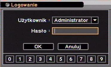NDR-EA2104 / NDR-EA2208 / NDR-EA2416 Instrukcja obsługi wer. 1.0 MENU REJESTRATORA 3.
