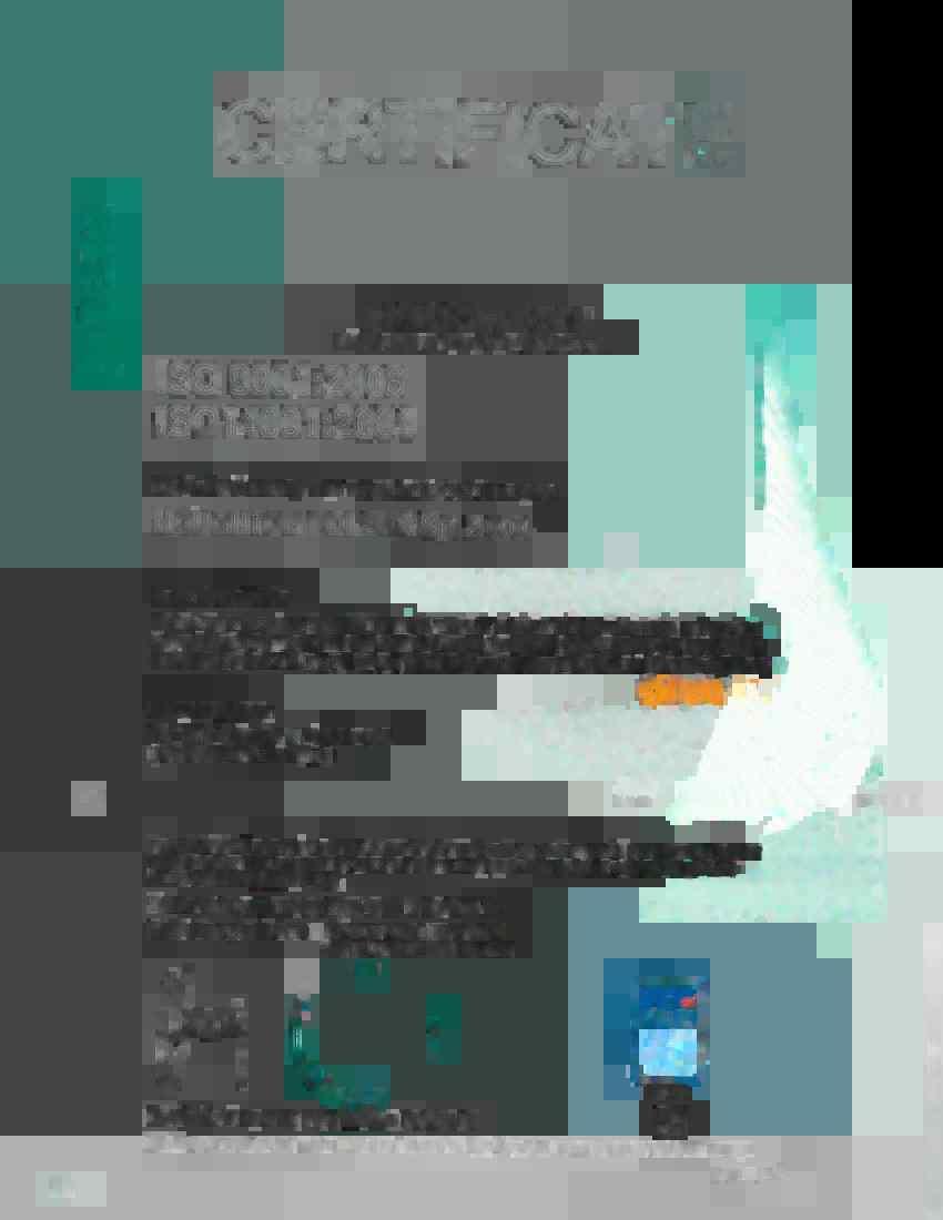; L ~ o~ Ll C~ ~ ~ ~ G ~ HC~UGHT4N Fluid Partnerships Making a orld of Difference DEKRF~ Certification Sp. z o.o. hereby certifies that the company ~,,,.,, I I,' ~, y ~ d'4 '~t,,.