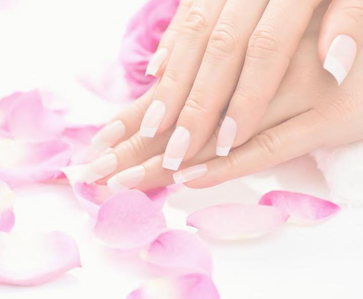 PIELĘGNACJA DŁONI I STÓP Manicure / Pedicure klasyczny Manicure / Pedicure hybrydowy 70 / 90 PLN 110 / 130 PL:N Manicure / Pedicure SPA Manicure / Pedicure klasyczny połączony z regeneracyjno -