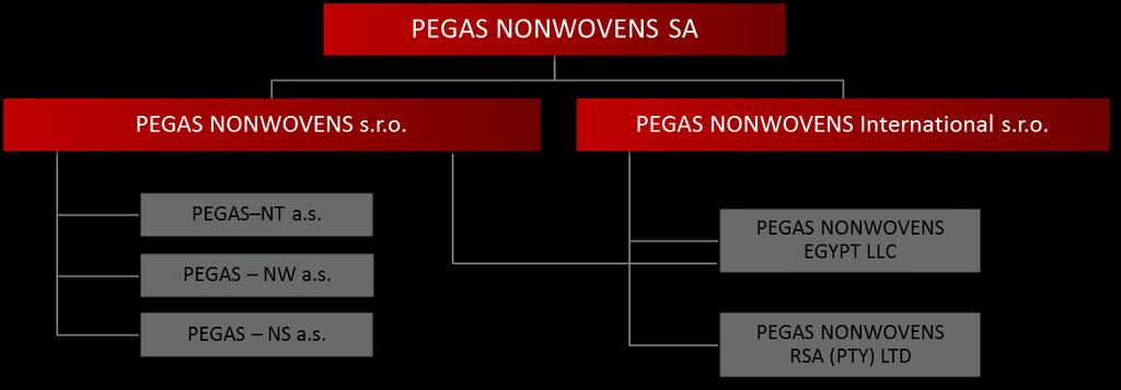 6 Ład korporacyjny 6.1 Struktura organizacyjna Poniższy schemat przedstawia aktualną strukturę organizacyjną Grupy według stanu na 31 grudnia 2016 r. Źródło: Dane Spółki.