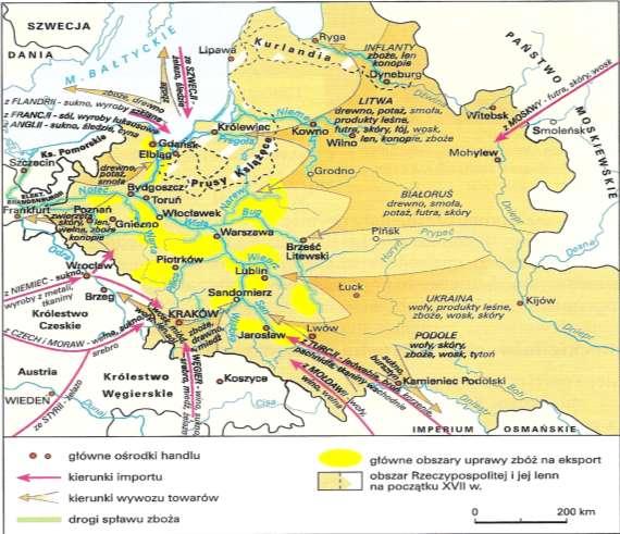 W XVI wieku Polska przeżywała okres dynamicznego rozwoju gospodarczego.