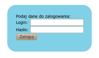 1. Logowanie się do systemu. W prawym górnym rogu strony kliknij na link Zaloguj. Na następnej stronie podaj swój login i hasło konta o roli pracownik. 2.