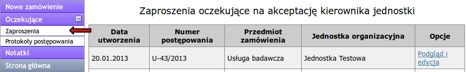 Przyciskiem Popraw można cofnąć się do formularza i coś poprawić, a przyciskiem Utwórz zaproszenie kończy się edycję zaproszenia.