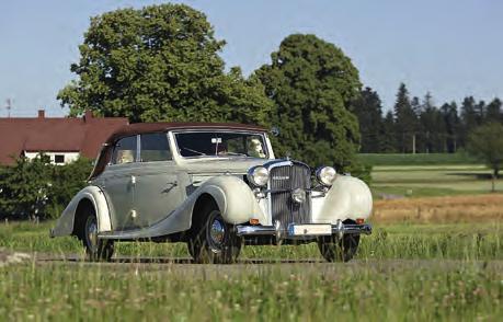 JUNGHANS MEISTER Wyraz czystej namiętności Arthur Junghans trwale kształtował stosunek fabryki zegarków Junghans do automobilu.
