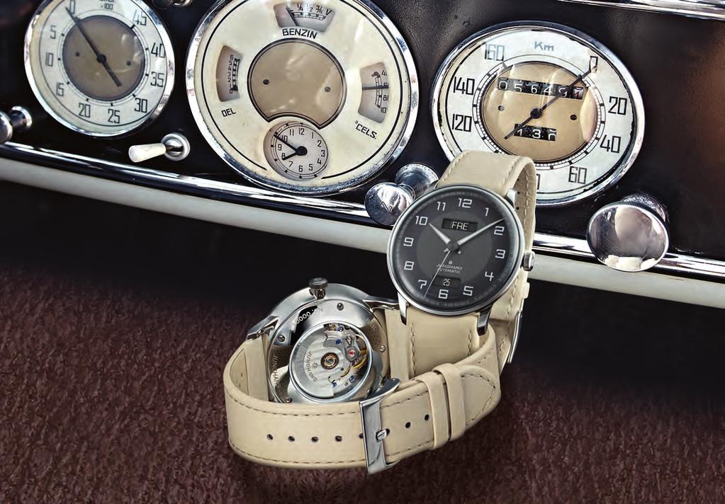Powstał robiący wrażenie przekrój ze 110 lat historii automobilu. Szczególne oldtimery z lat 30-tych i 50-tych z kolekcji były inspiracją dla modeli Meister Driver.