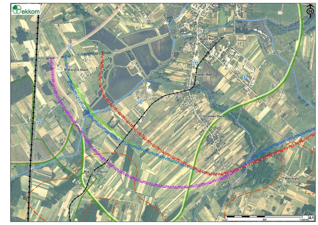 zarezerwowanego w Miejscowych Planach Zagospodarowania Przestrzennego miasta i gminy Biała Rawska. 5.