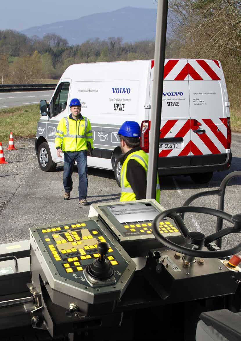 Sieć pomocy technicznej Volvo oferuje klientom dostęp do najwyższej jakości sieci pomocy technicznej u dealerów.