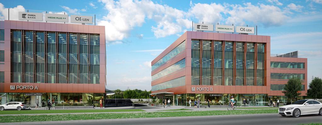 RYNEK BIUROWY W KRAKOWIE Porto Office, Detemo Investments Wśród najemców niezmiennie dominują firmy z sektora BPO/SSC, IT, R&D i usług profesjonalnych.