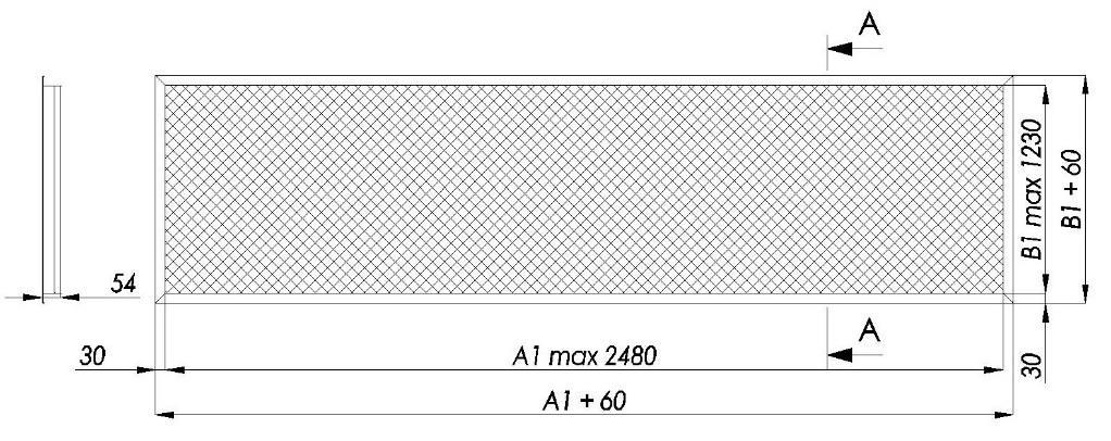 4.6 Kratki dla otworów nawiewnych i wywiewnych SDS-STW, SDS-STS1 SDS-STW SDS-STS1 Uwaga: Wymiarowanie według otworu montażowego kratki CxD Rys. 8.