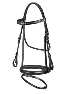 Ogłowia i akcesoria Ogłowie Calliope Bridle Calliope Art. 0020920002 Ogłowie z obustronnie zapinanym nachrapnikiem szwedzkim, wykonane z bardzo wysokiej jakości skóry.