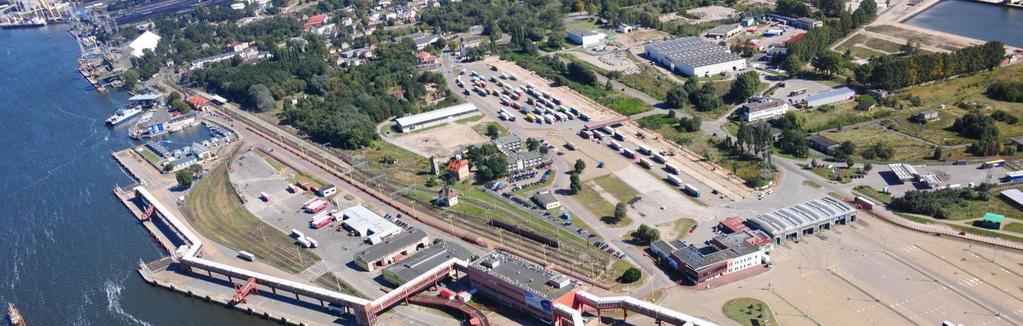 Przystosowanie infrastruktury terminalu promowego w Świnoujściu do obsługi transportu