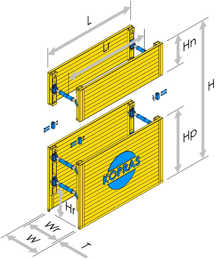 SZAUNKI STAOWE MINIBOX Rozpora RRD 330 kn = 800 1020 mm Waga = 46 kg Rozpora RRJ 60,3 = 800 1200 mm Waga = 26,5 kg