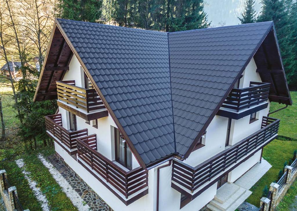 blachodachówki blachodachówki długość modułu 350 mm