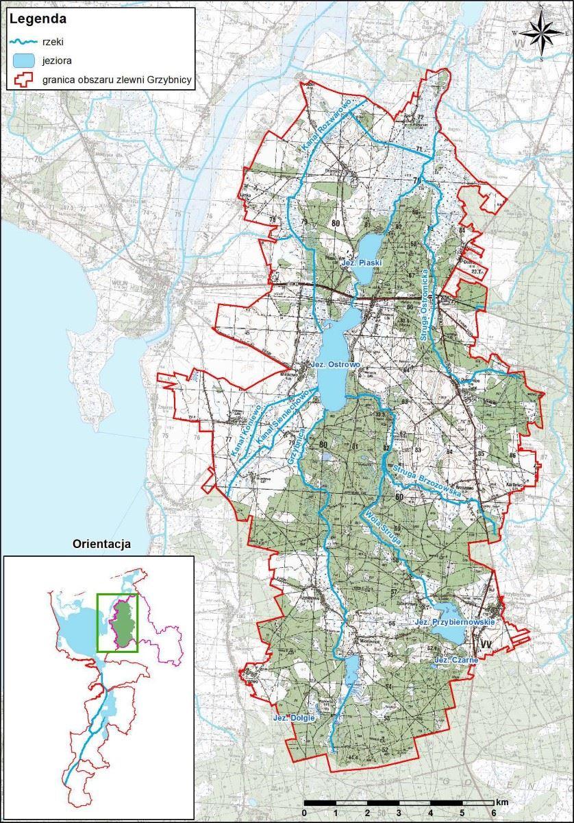 Załącznik Nr 6 do Rozporządzenia Dyrektora Regionalnego Zarządu Gospodarki Wodnej w Szczecinie z dnia 20