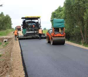development of the cooperation network local governments Puńsk, Alytus, Krasnopol, Suwałki and Sejneński powiat During the project implementation, the road infrastructure in areas where rural and