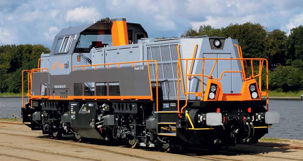 1 Lokomotywa 1 BB eksploatowana przez Saar Rail używana jest w wewnętrznym ruchu kolejowym w walcowni stali Saarstahl AG.