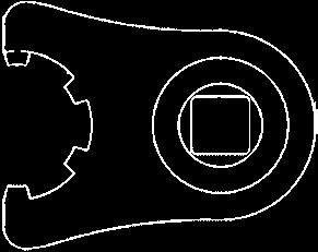 Z łożyskowaniem ślizgowym ER ER Nr Klucz oczkowy do mocowania i luzowania Klucz do nakrętek mocujących typu ER Do dokręcania i odkręcania nakrętek mocujących.