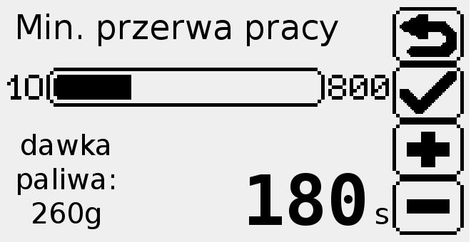 !! Bez ustawienia parametrów startowych, rozpalenie kotła przy użyciu regulatora Expert nie będzie możliwe!