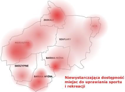 Jakość życia i dostępność usług W trakcie analiz badano dostępność usług społecznych i technicznych oraz subiektywne odczucie mieszkańców dot.