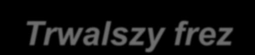Trwalszy frez USB Pen Drive Powłoka AICrN (azotek aluminium chromu)