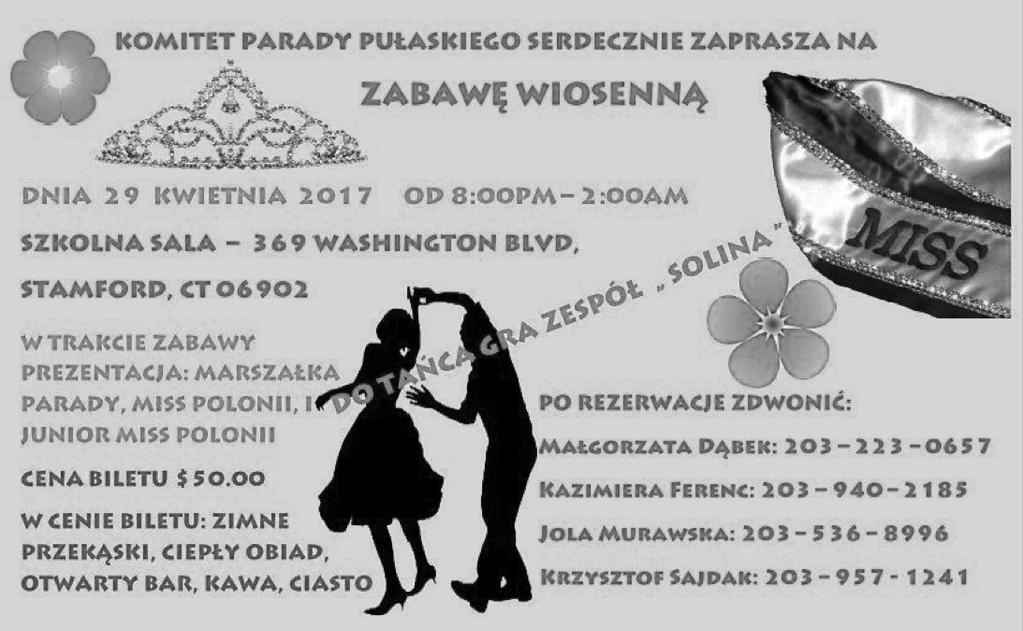 OFFERTORY/ KOLEKTA April 9th, 2017 Regular Offertory 2nd Offertory SŁOWO OD KS. PROBOSZCZA FROM THE PASTOR S DESK $5,904.00 $3,309.