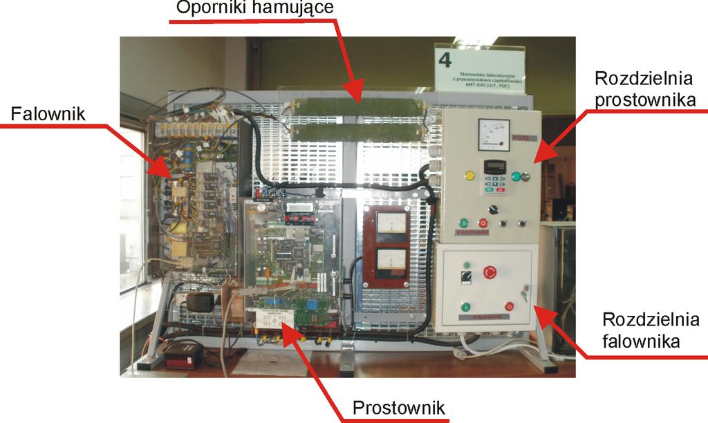 uzykać ztywną charakterytykę mechaniczną napędu, i jet modułem aktualnej wartości prądu ilnika natomiat i o - jet modułem prądu biegu jałowego ilnika.