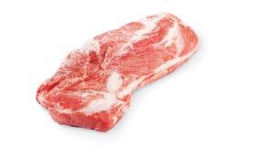 An element cut from the pork leg in the stifle joint; a foot cut perpendicularly aboe the ankle joint (1-2 cm), calcanean tuber left by the foot.