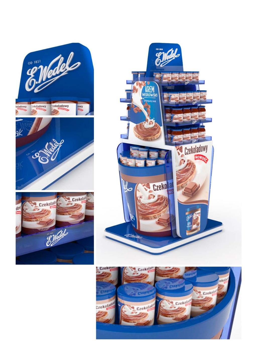 wedel Stand typu 360º dla marki Wedel.