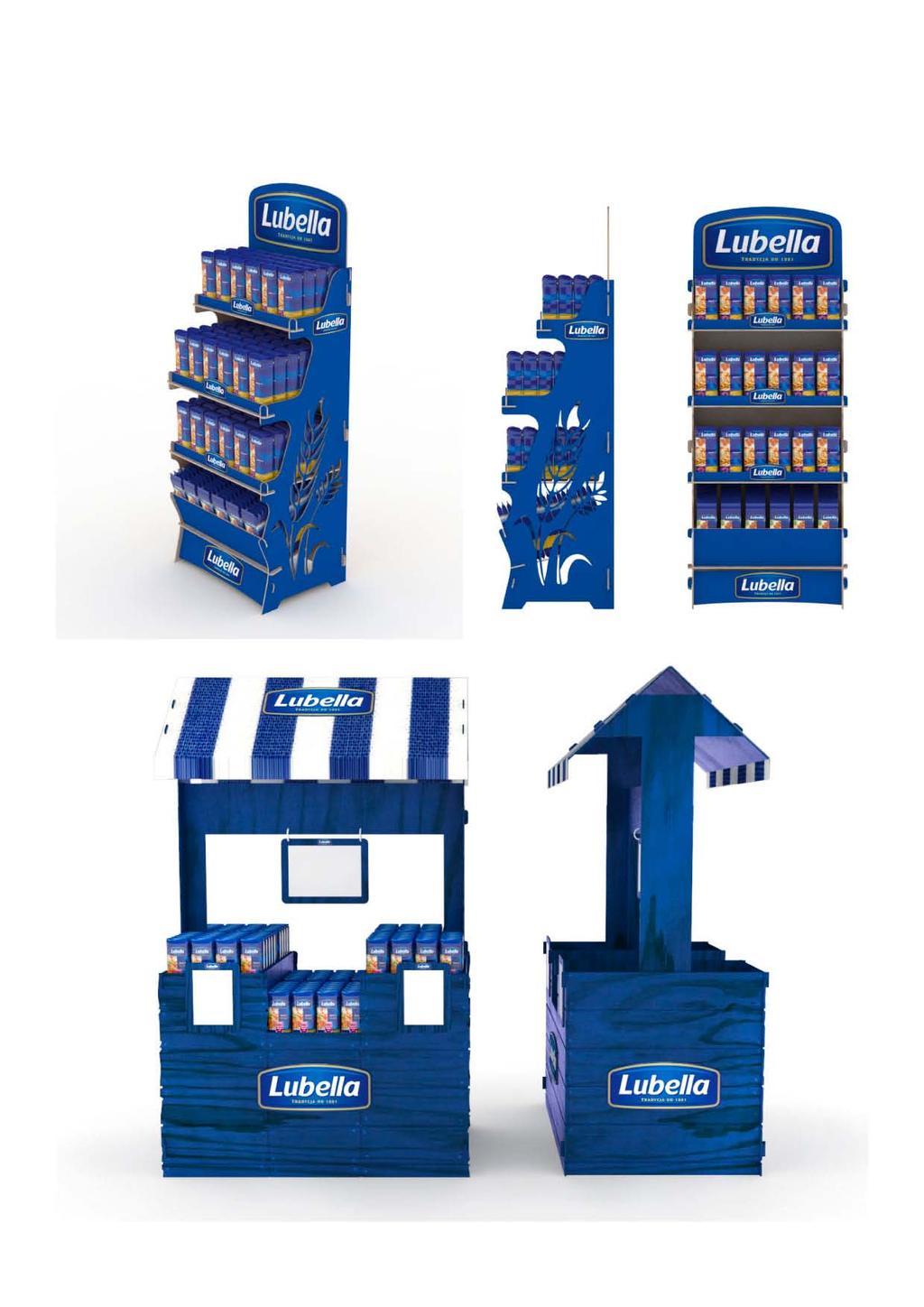 lubella Wybrane projekty standów