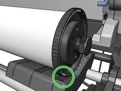 UWAGA: Trzpień obrotowy o średnicy 76 mm stanowi element wyposażenia modelu 360 drukarki oraz jest dostępny, jako wyposażenie dodatkowe modelu 330.