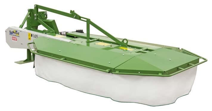 Z 010 Zastosowanie siłownika hydraulicznego (na życzenie) pozwala na wygodny transport kosiarki z tyłu lub z