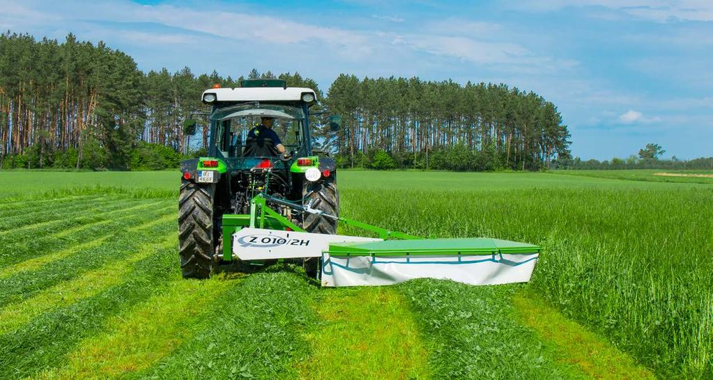 Ekonomia i precyzja koszenia Z 010/2 widok