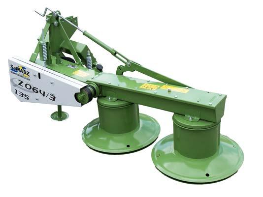 68,0 cm Z 064/3 [mini] DO CIĄGNIKÓW KOMUNALNYCH WIDOK BEZ OSŁON 106,0 cm 36,0 cm Z 064 DO CIĄGNIKÓW ROLNICZYCH Zalety: 1.