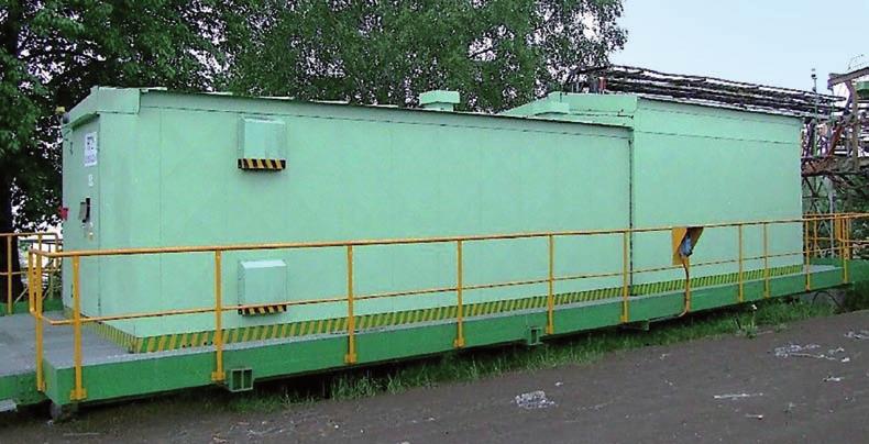 KWB Turów Rys. 2. Kontener elektryczny z zabudowanym falownikiem 6 kv.