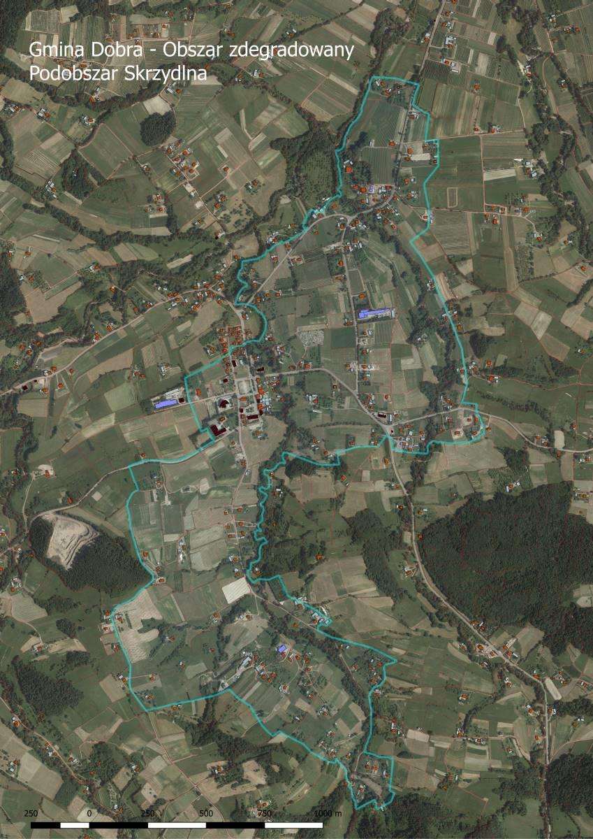 Źródła map: opracowanie własne na podstawie danych Urzędu Gminy Dobra, Centralnego Ośrodka