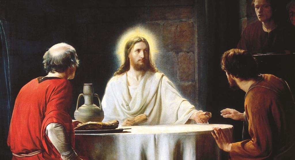 With that their eyes were opened and they recognized Him - Luke 24:30-31 31 TRZECIA NIEDZIELA WIELKANOCNA.