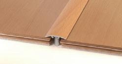 profile do podłóg z drewna i laminatu Prosystem 27/ST i 29/ST to system niewidocznego mocowania do układania podłóg pływających z drewna i laminatu.