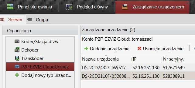 wybranie go na liście i kliknięcie opcji zdalna konfiguracja.