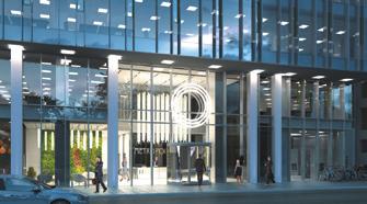 PLAN PARTERU POWIERZCHNIA USŁUG 599 GROUND FLOOR PLAN m2 RETAIL AREA 599 m2