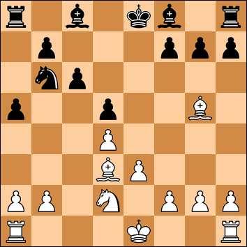 Nie był to najlepszy ruch mimo, że prowadził do utworzenia w miarę bezpiecznego pionka d5 (tzn. nie zagrożonego atakiem czarnych pionów z sąsiednich linii).