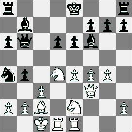 1338.Obrona sycylijska [B96] IM Kupper GM Tal 1.e4 c5 2.Sf3 d6 3.d4 cd4 4.Sd4 Sf6 5.Sc3 a6 6.Gg5 e6 7.f4 b5 8.Hf3 Gb7 9.Gd3 Ge7 10.0 0 0 Hb6 11.Whe1 Sbd7 12.Sce2 Sc5 13.Gf6 Gf6 14.g4 Sa4 15.c3 b4 16.