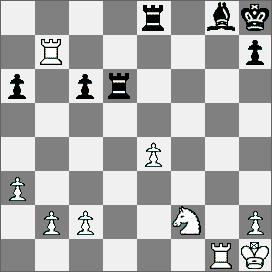 26.Sh6 Gh6 27.gh6 g5 28.Gf4 ef4 29.Hf4 Hd6 30.Hd6 cd6 31.f4 d5 32.fg5 de4 33.gf6 Kh8 34.de4 Wf6 35.Wg7 Wh6 36.Sf3 Wf6 37.Se5 Ge6 38.Wb7 Gg8 39.Sg4 Wg6 40.Sf2 Wf6 41.Sg4 Wg6 42.Sf2 Wd6?