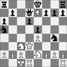 Katastrofy szachowe 1462.Obrona sycylijska [B57] XII Olimpiada Szachowa, Moskwa 1956 Sapre (Indie) Wantz (Luksemburg) 1.e4 c5 2.Sf3 d6 3.d4 cd4 4.Sd4 Sf6 5.Sc3 Sc6 6.Gc4 e5 7.Sde2 Sa5 8.Gb5 Gd7 9.