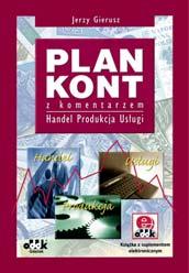 RACHUNKOWOŚĆ 716 str. A5 cena 290,00 zł symbol RFK744e prof. dr hab. Jerzy Gierusz Plan kont z komentarzem handel, produkcja, usługi 800 str.
