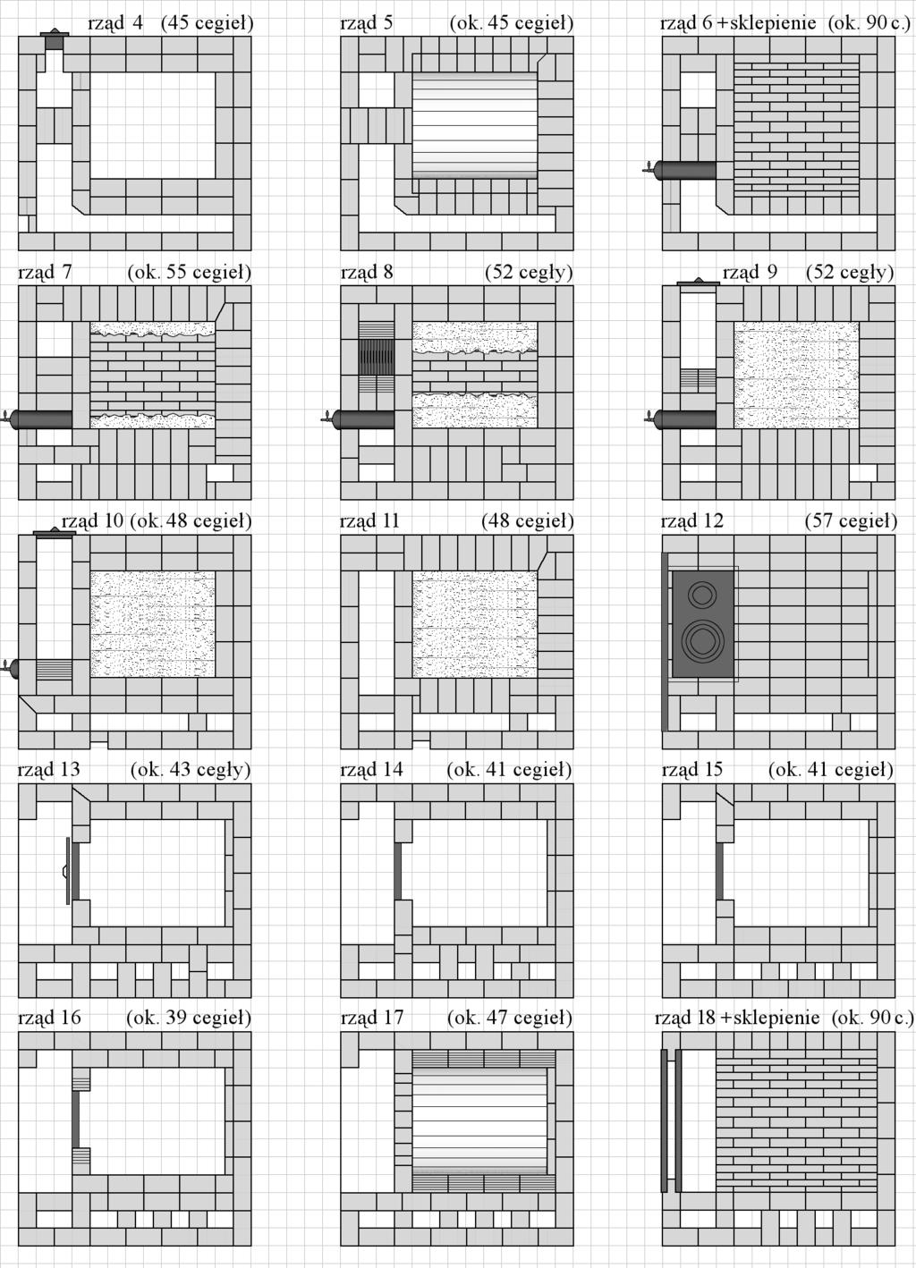 50 2. PIECE CEGLANE I KAFLOWE PROPAGOWANE W LITERATURZE TECHNICZNEJ RYSUNEK 2.2.7.