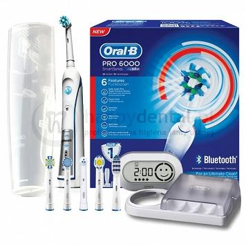 pl Oral-B PRO 6000 SmartSeries D36 - Szczoteczka elektryczna z Bluetooth kod produktu: 03990 kategoria: Kategorie > KATEGORIE GŁÓWNE > Szczoteczki elektryczne Producent: Braun Oral-B 559,00