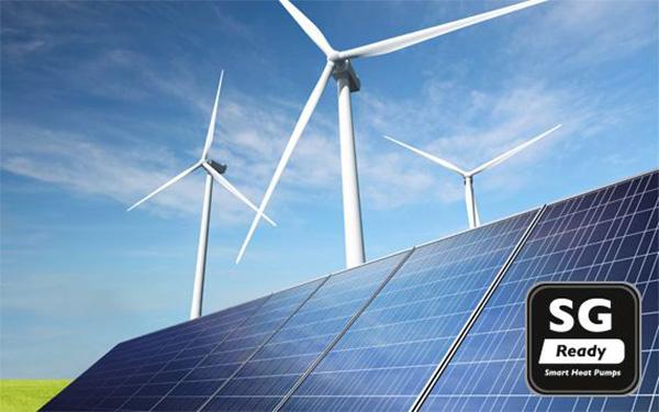 "SG-Ready" współpracy z inteligentnym systemem zarządzania sieciami elektroenergetycznymi (Smart Grid) (www.dimplex.pl).
