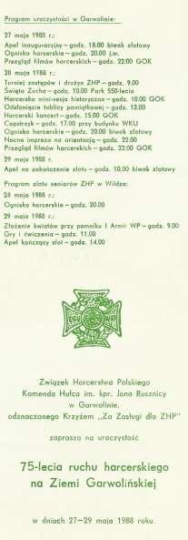 Szarych Szeregów, Zbigniew Gnat-Wieteska propagator