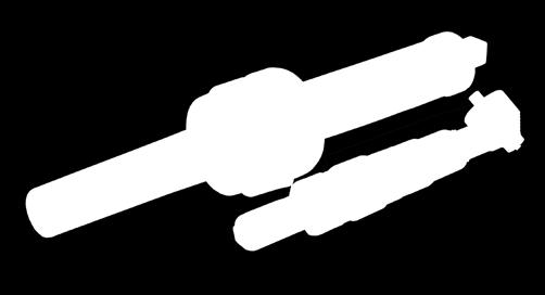 to 0,59 ). Flaring 10 to 15 degree. Roll length 38,1 to 101 mm (1-1/2-4 ). Made on request to drawing of the tube seat.