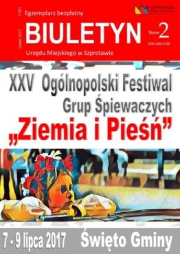 BIULETYN URZĘDU MIEJSKIEGO Wydanie drugiego numeru w 2017 roku Biuletynu Urzędu Miejskiego w Szprotawie na początku lipca. W numerze m.in.
